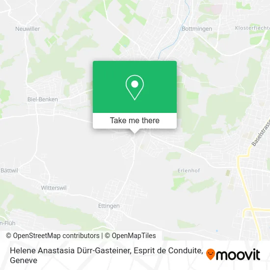 Helene Anastasia Dürr-Gasteiner, Esprit de Conduite map