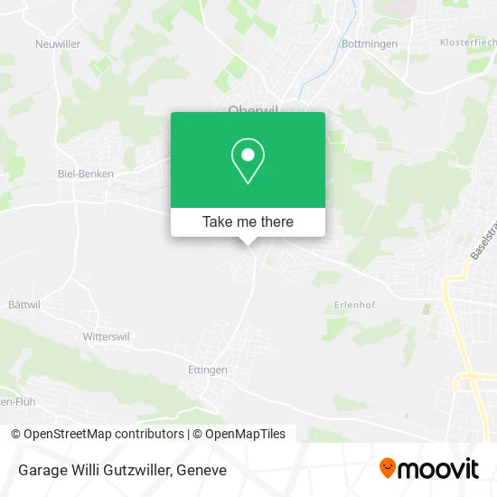 Garage Willi Gutzwiller map