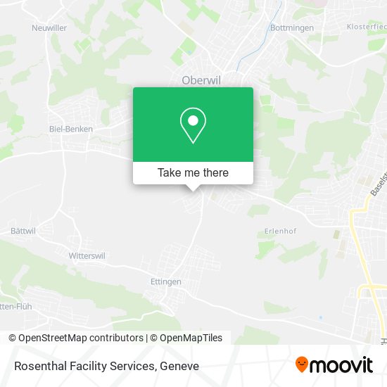 Rosenthal Facility Services map