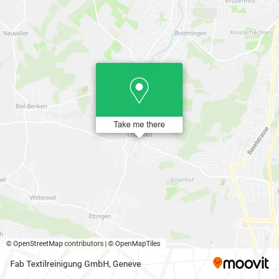 Fab Textilreinigung GmbH map