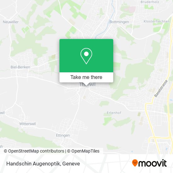 Handschin Augenoptik map