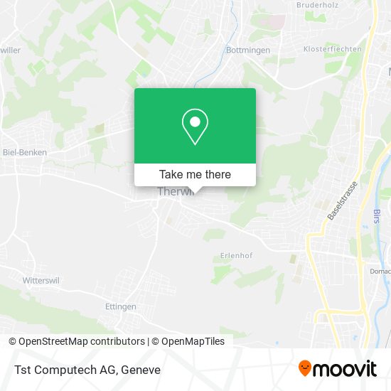 Tst Computech AG map