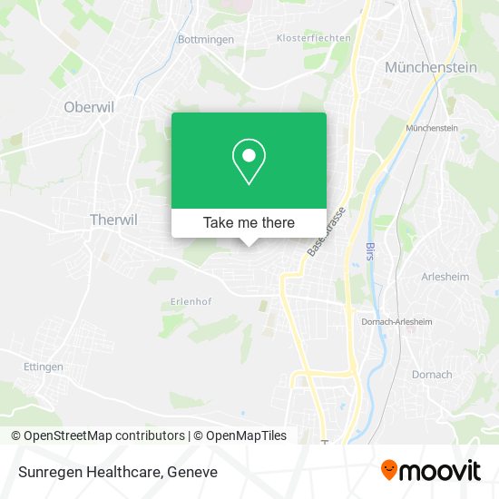 Sunregen Healthcare map