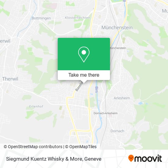 Siegmund Kuentz Whisky & More map