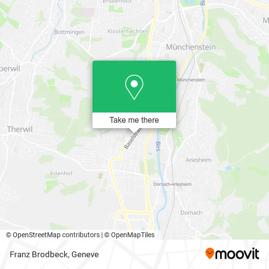 Franz Brodbeck map