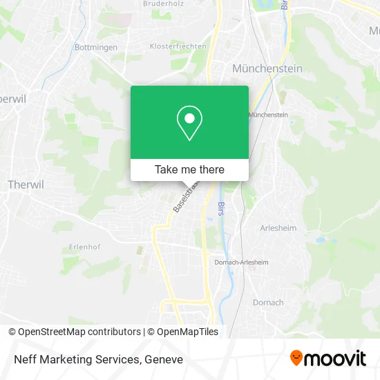 Neff Marketing Services map