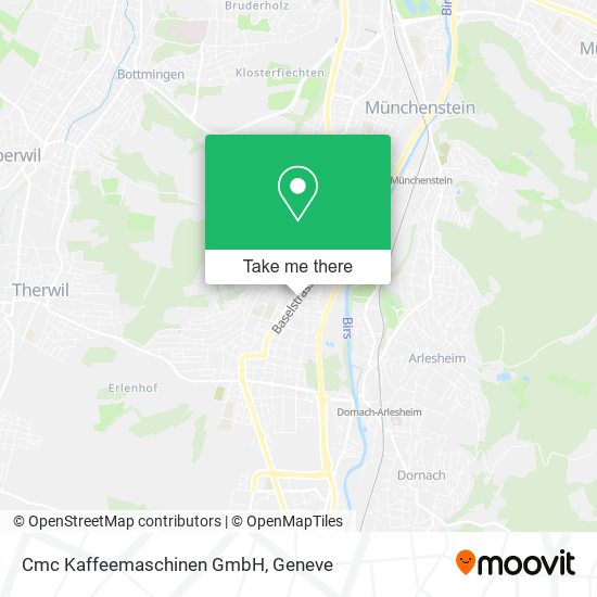 Cmc Kaffeemaschinen GmbH map