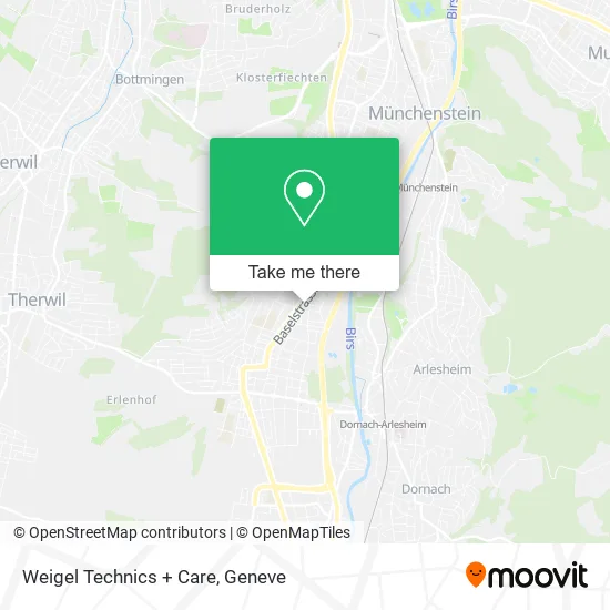 Weigel Technics + Care map