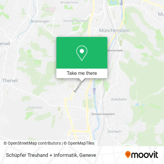 Schüpfer Treuhand + Informatik map