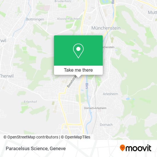 Paracelsus Science map