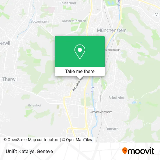 Unifit Katalys map