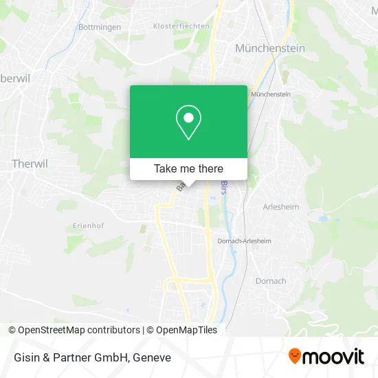 Gisin & Partner GmbH map