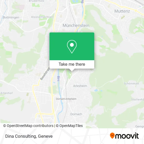 Dina Consulting map