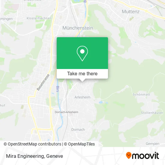 Mira Engineering map