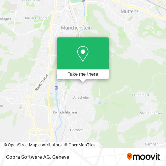 Cobra Software AG map