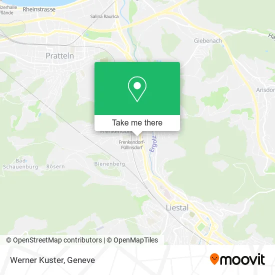 Werner Kuster map
