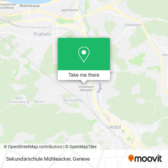 Sekundarschule Mühleacker map