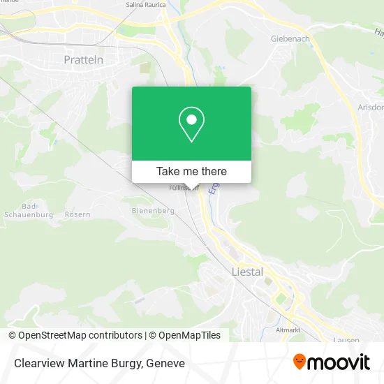 Clearview Martine Burgy map