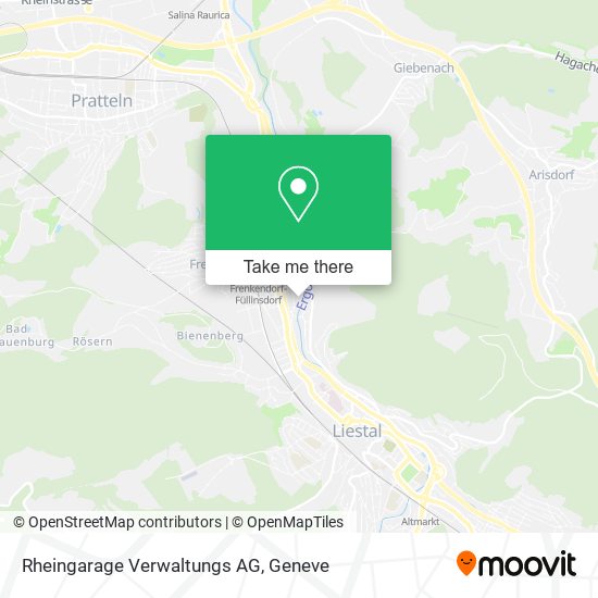 Rheingarage Verwaltungs AG map