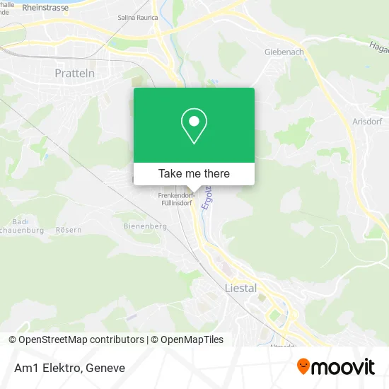 Am1 Elektro map