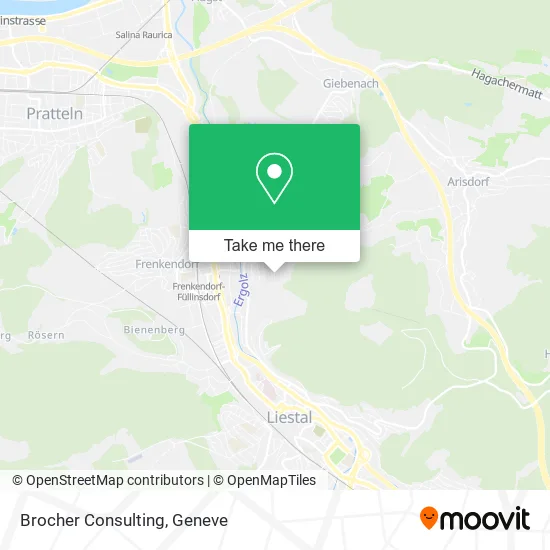 Brocher Consulting map