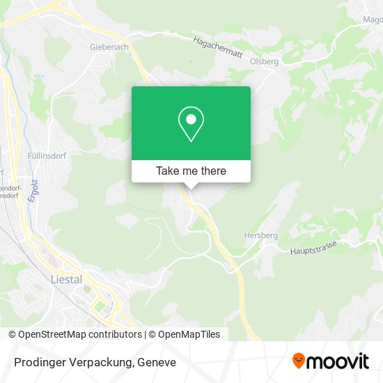 Prodinger Verpackung map