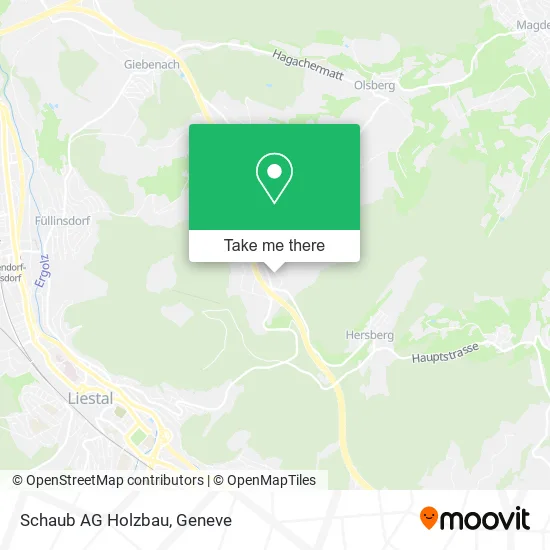 Schaub AG Holzbau map