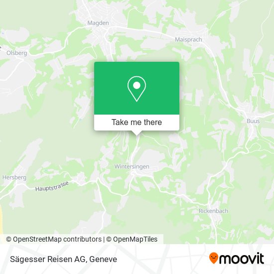 Sägesser Reisen AG map