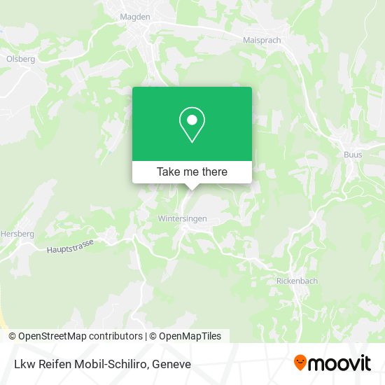 Lkw Reifen Mobil-Schiliro map