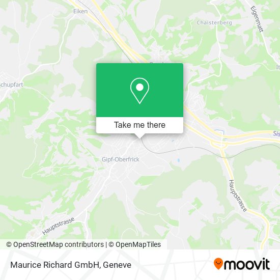 Maurice Richard GmbH map