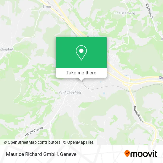 Maurice Richard GmbH map