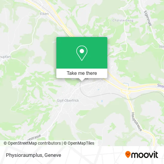 Physioraumplus map