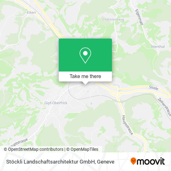 Stöckli Landschaftsarchitektur GmbH map