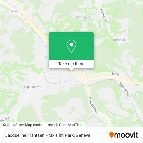 Jacqueline Frantsen Praxis im Park map