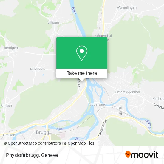 Physiofitbrugg map