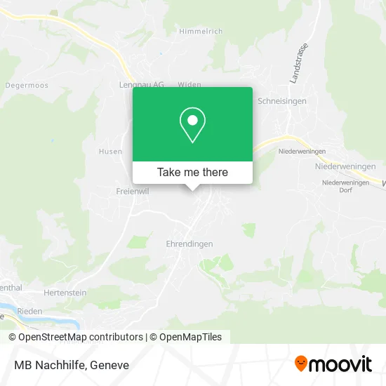 MB Nachhilfe map
