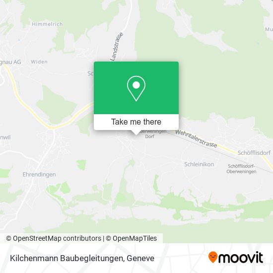 Kilchenmann Baubegleitungen map