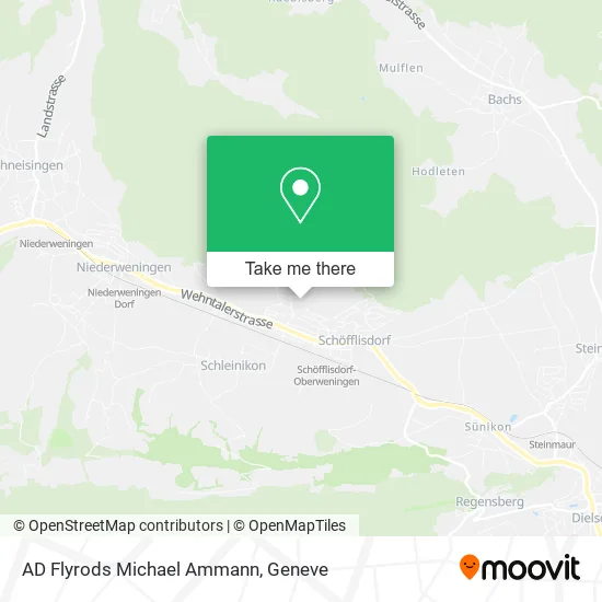 AD Flyrods Michael Ammann map