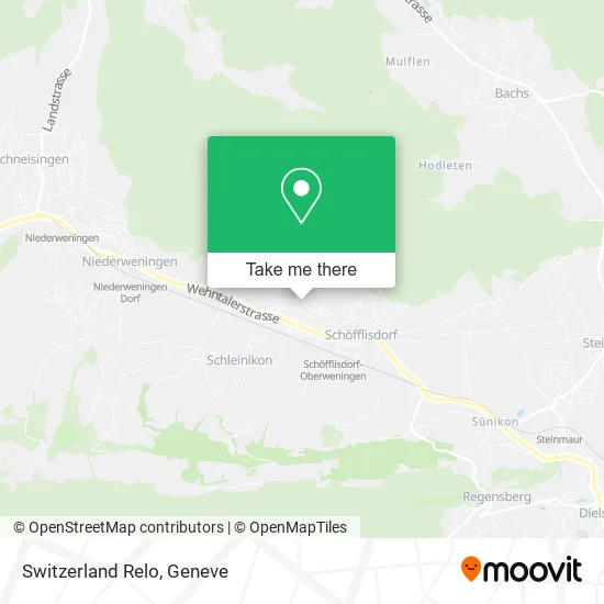 Switzerland Relo map