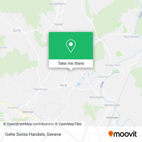 Gehe Swiss Handels map