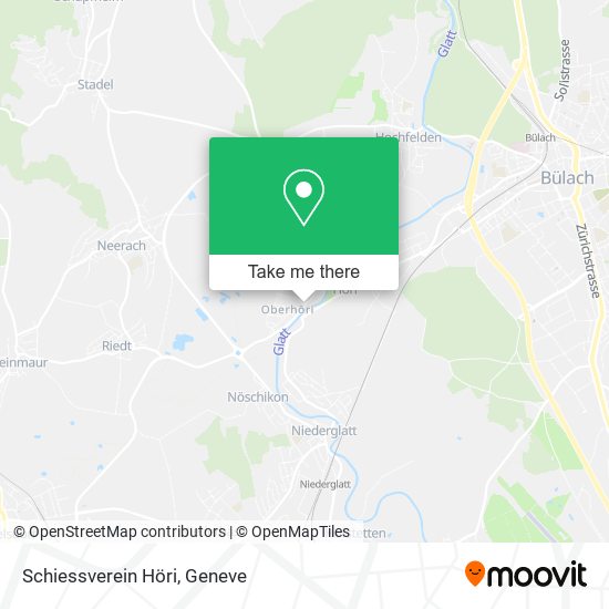 Schiessverein Höri map