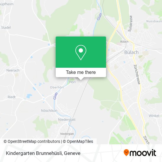 Kindergarten Brunnehüsli map