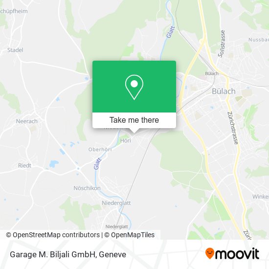 Garage M. Biljali GmbH map