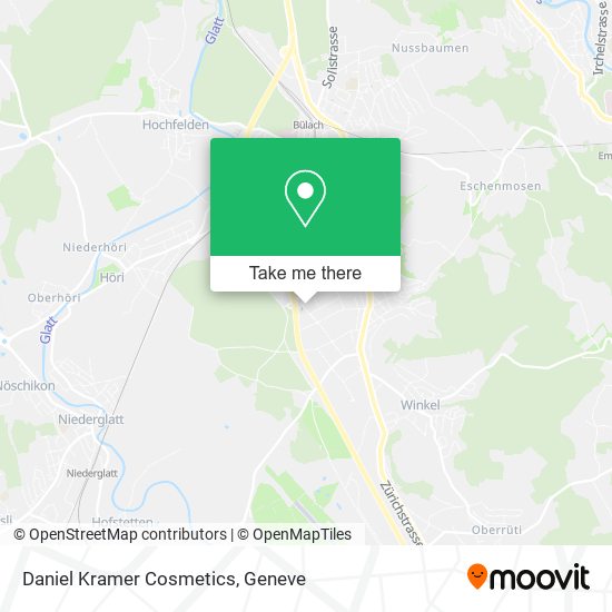 Daniel Kramer Cosmetics map