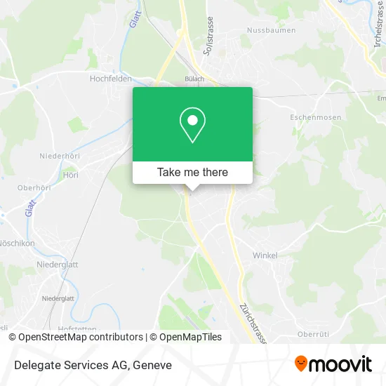Delegate Services AG map