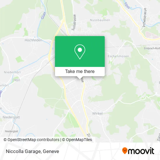Niccolla Garage map
