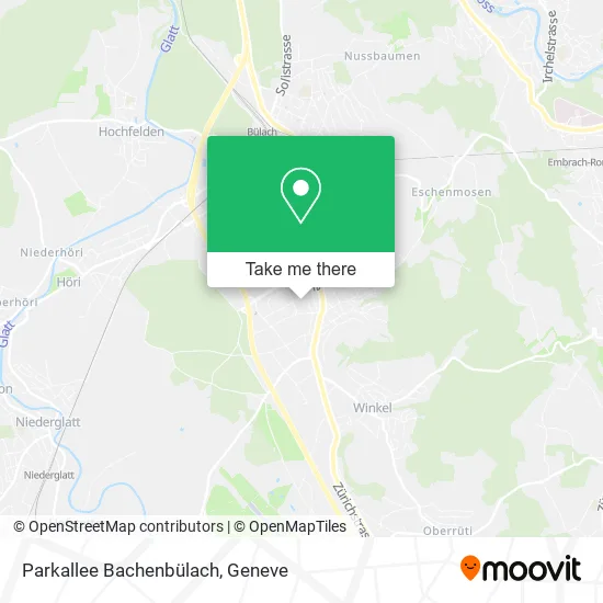 Parkallee Bachenbülach plan