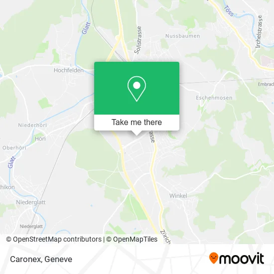 Caronex map