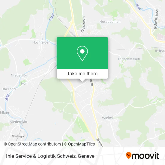 Ihle Service & Logistik Schweiz plan