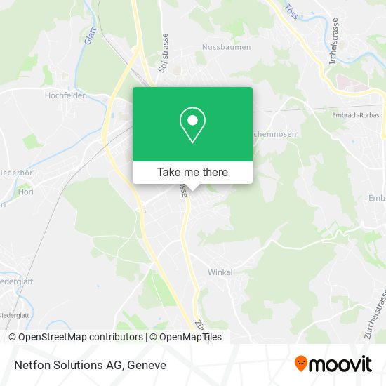 Netfon Solutions AG map